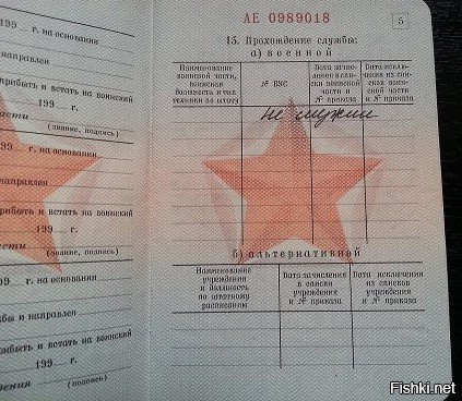 не служил или не мужик