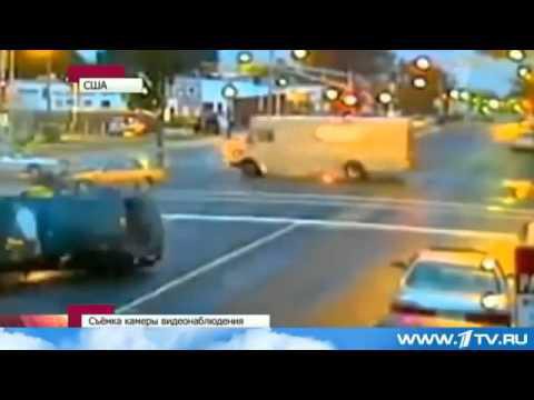  Авария, достойная голливудских боевиков!