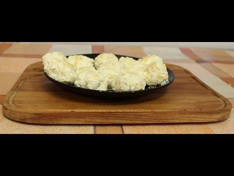 Куриные шарики с сыром 