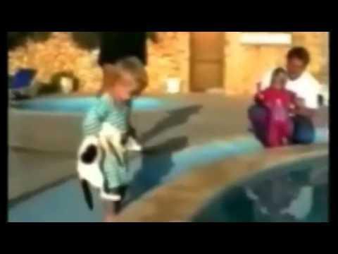 Кот искупал малыша