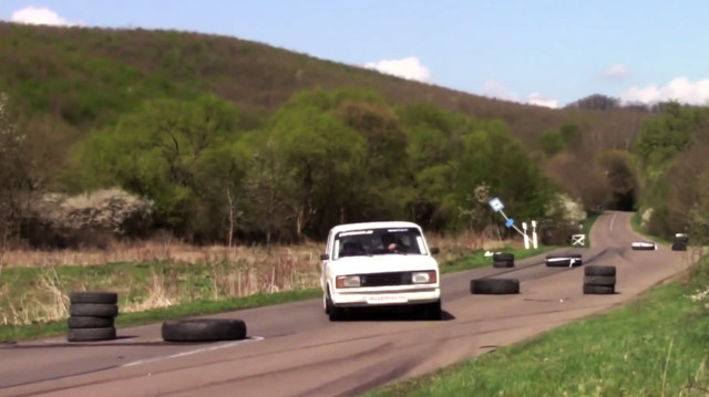 Жигули на ралли-рейде в Венгрии