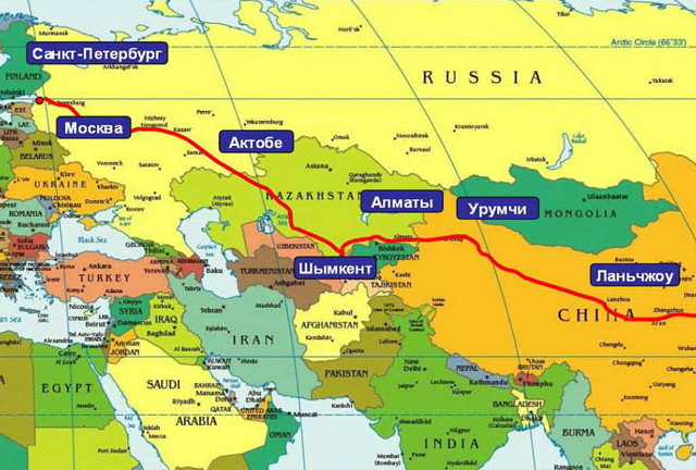 Об исторической связи России и Казахстана