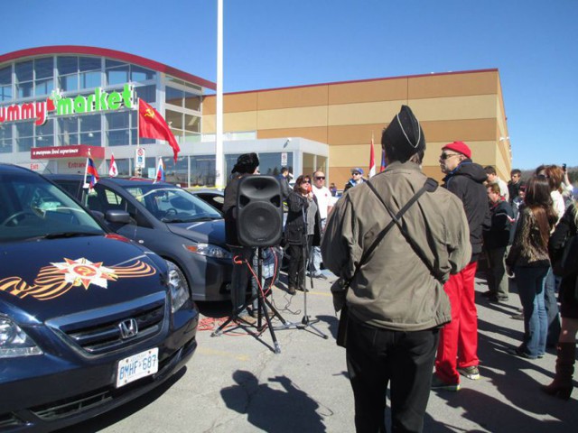 В Торонто состоялся благотворительный автопробег «Я помню, я горжусь»