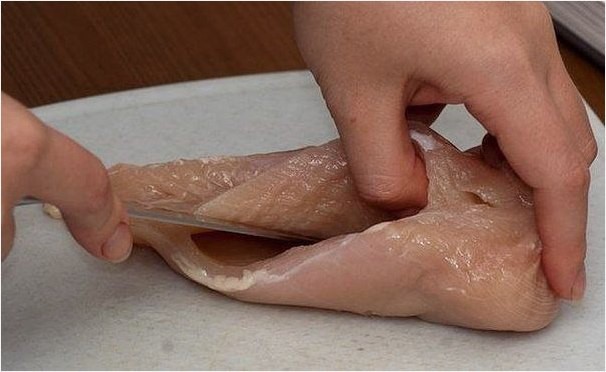 Нежнейшая фаршированная куриная грудка за 40 минут и без заморочек