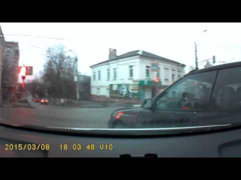 Авария на трамвайных путях