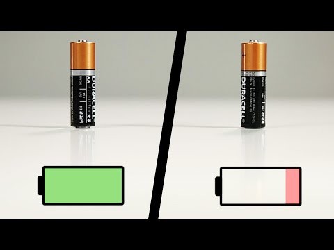 Самый простой способ проверить заряд батареек