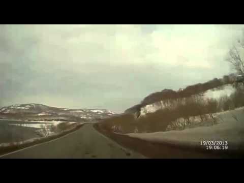 Авария на трассе Приморск Рыбачий 03 05 2015 