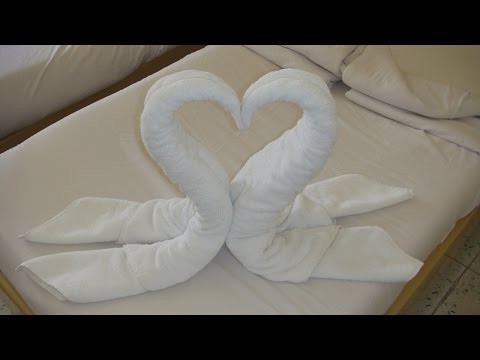 Как красиво свернуть полотенце