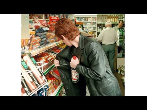 Воришки в магазине