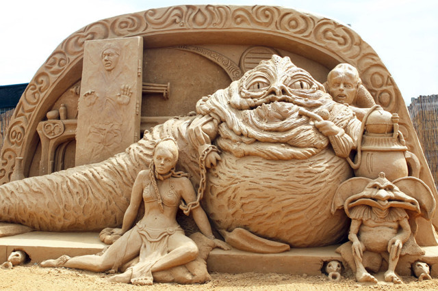 21 чудесная скульптура из песка, которая подстегнет ваше воображение