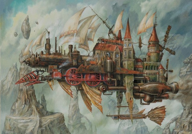 Сюрреалистический мир Jaroslaw Jasnikowski (Ярослав Ясниковский)
