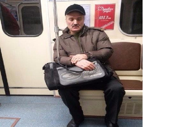 Знаменитости в метро