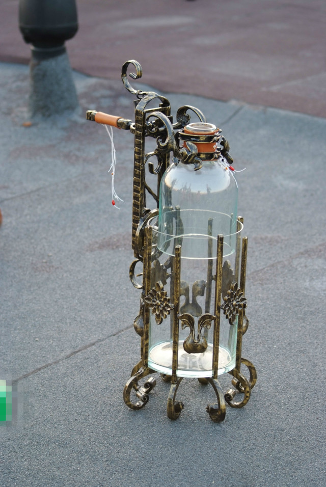 Кованый водный "буль" 