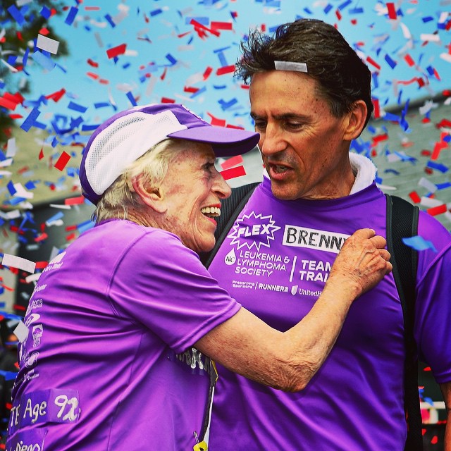 92-летняя женщина пробежала марафон на зависть молодым