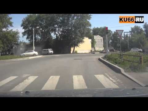 Авария с автоледи в Свердловской области