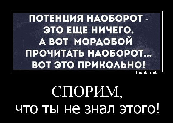 Текст наоборот