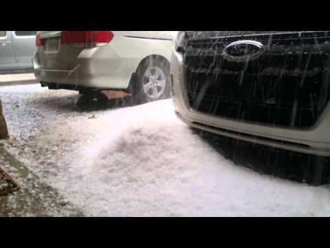 Вот это град