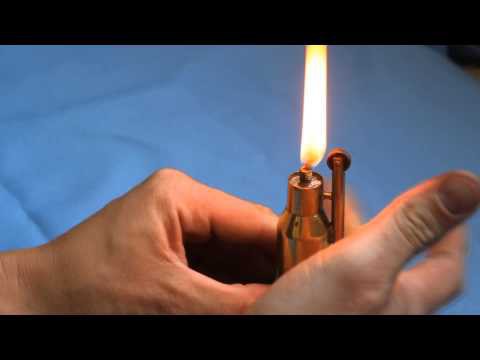 Бензиновая зажигалка c гильзы ДШК