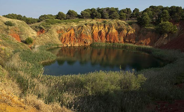 Италия. Отранто. Бокситовое озеро