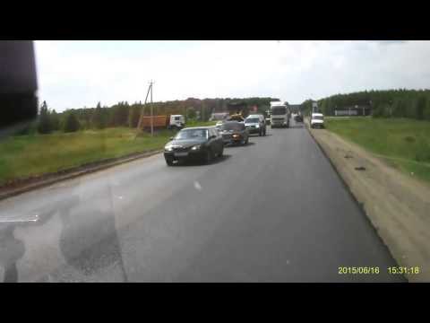 Не справился с управлением газели