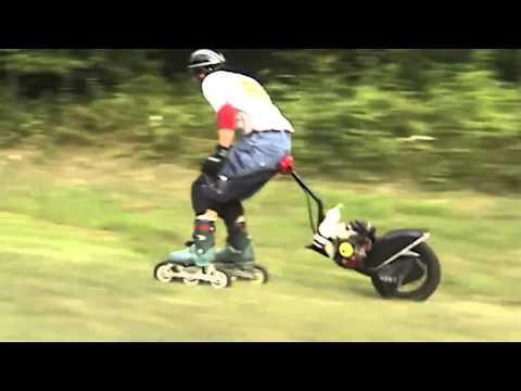  Роллерцикл на траве
