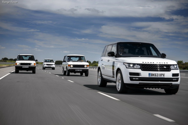 45 лет внедорожнику Range Rover