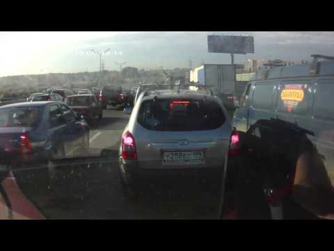 Отказ тормозов  на МКАД