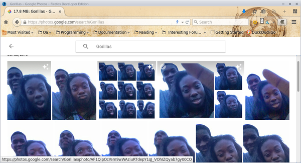 Приложение «Google Фото» принимает афроамериканцев за горилл 