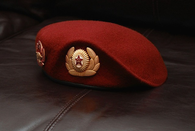 Сдача на краповый берет 
