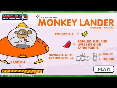 "Игра для самых маленьких" Monkey Lander 