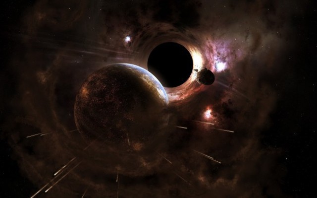 Представьте: черная дыра в Солнечной системе