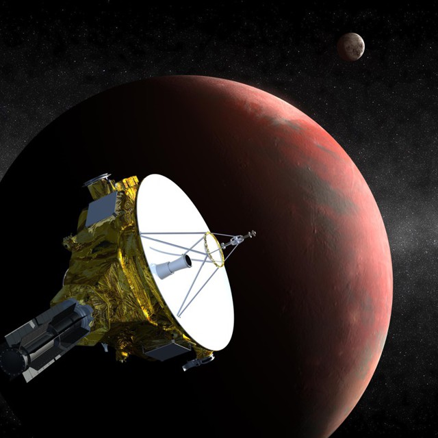 Мир на пороге исторического события: Плутон и "Новые горизонты"