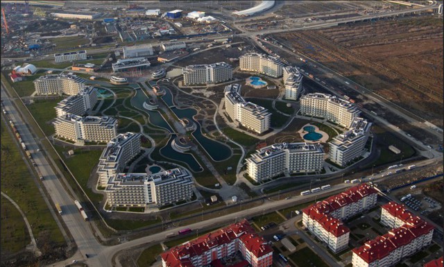 Сочи с высоты птичьего полета