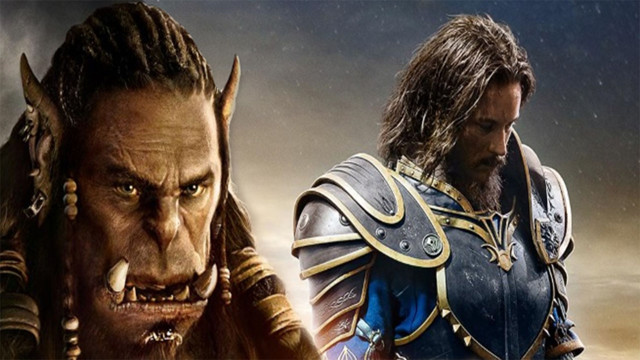 Штормград из фильма "Warcraft" с высоты полета грифона!