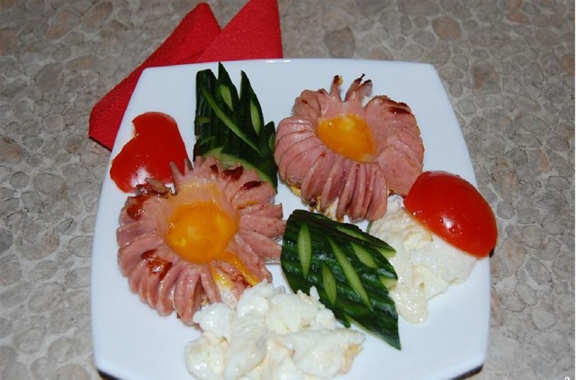 Яичница для любимой