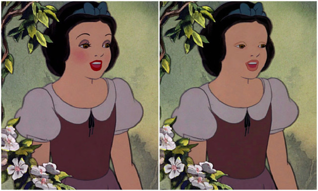 Как бы выглядели диснеевские принцессы без макияжа