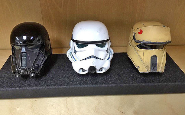  Новые шлемы штурмовиков из "Звездных войн"