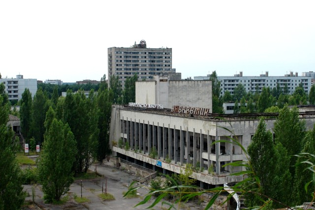 Город Припять: до и после