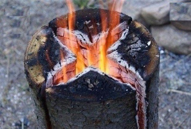 Дровяной примус в походе