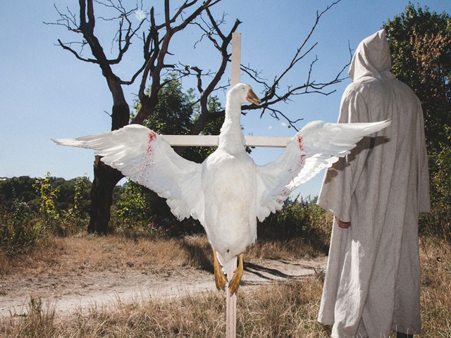 Этот фотограф запечатлел настоящую казнь еды