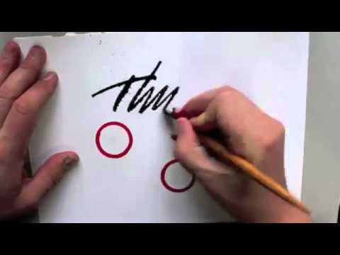 Мастер каллиграфического почерка Seb Lester  