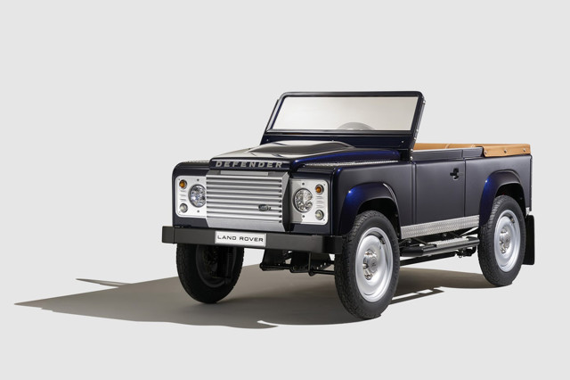 Land Rover Defender с педальным приводом