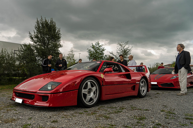 Встреча владельцев Ferrari в Швейцарии