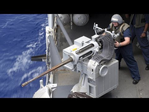 Корабельное вооружение, стрельба из различных типов оружия