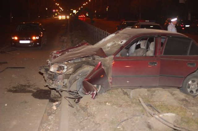 Авария дня 2081. В Липецке погибли мотоциклист и его пассажир