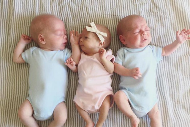 Женщина решила родить тройню на 7 месяце беременности, чтобы спасти жизнь дочери