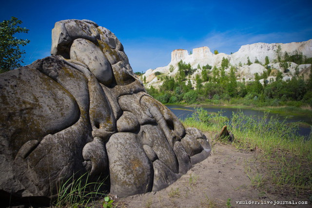Загадочный камень в Гранд-каньоне