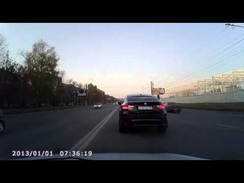 Очередное быдло на БМВ Х6