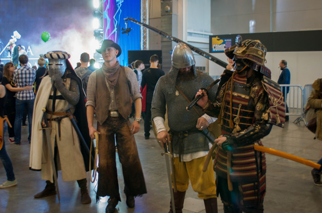 Народ с Комик кона Москва 2015