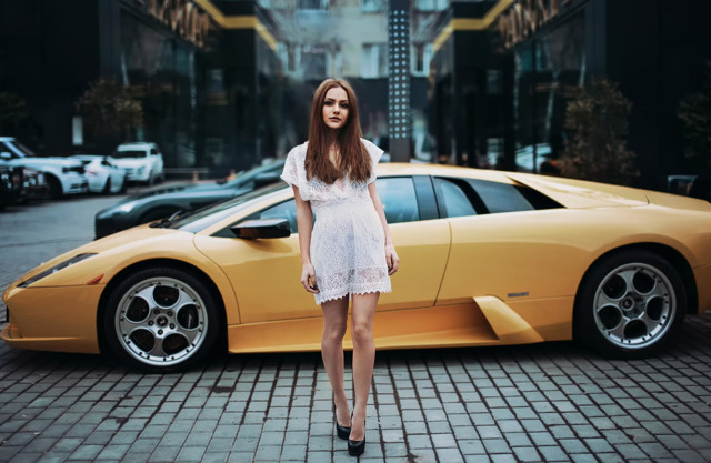 Сексуальные девушки и автомобили